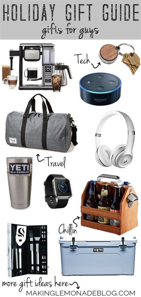 Gifts for guys who like sports and being active. Holiday Gift Guide: Favorite Gifts for Guys | Top gifts ...