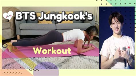 The Secret To Bts Jungkook S Abs Full Body Workout Routine To Lose Weight Youtube