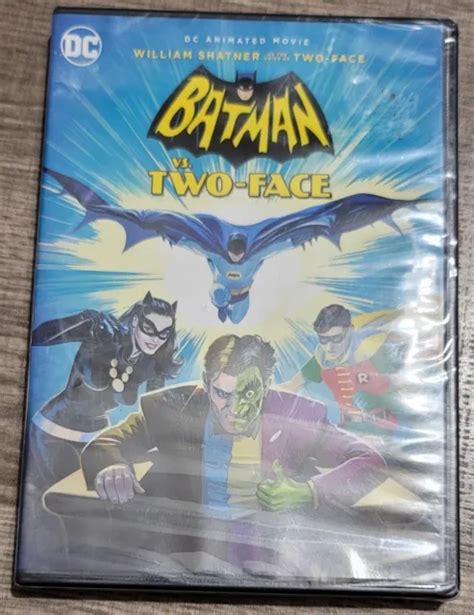 Batman Vs Two Face Warner Home Video Dvd 2017 New And Sealed Free