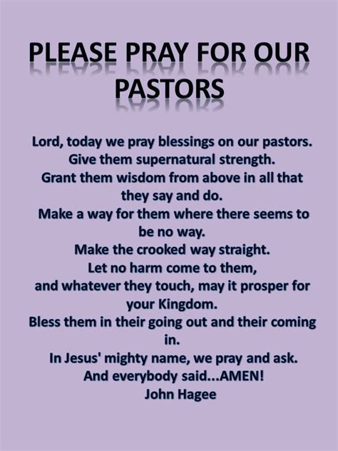 7 War Room Prayers To Pray Over Your Pastor Artofit