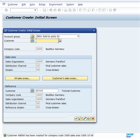 Table For Customer Master Data Changes In Sap