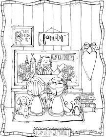 lds general conference coloring page freebie lds conference activities lds general