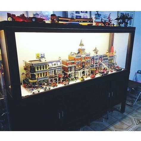 Lego Cabinet Vitrine Lego Projets De Lego Décoration Maison