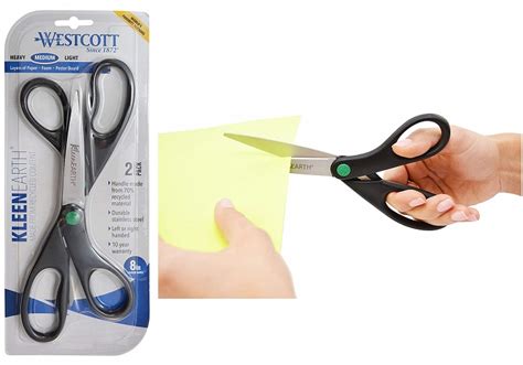 Amazon Deal 2 Pack Westcott 8″ Stainless Steel Straight Scissors