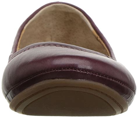 Lucky Brand Womens Emmie Leather Closed Toe Ballet Flats Brown Size