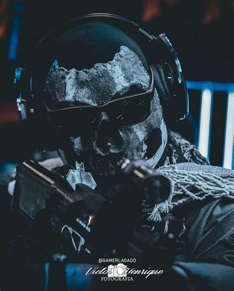Ghost Operator Mace Mask Call Of Duty Modern Warfare Warzone
