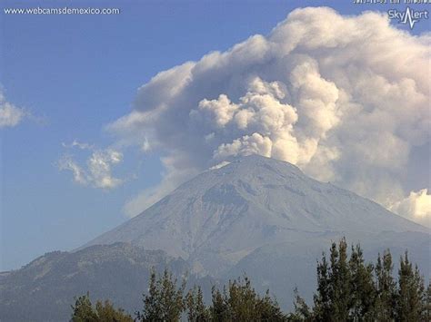 Thanksgiving Eruption Of Popocatepetl Volcano Is Biggest Eruption Since