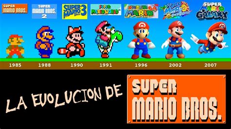 La Evolucion De Mario Bros La Historia Del Personaje Clasico De
