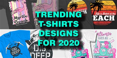 The Top T Shirts Designs Trends For 2020 The Vector Art Experts