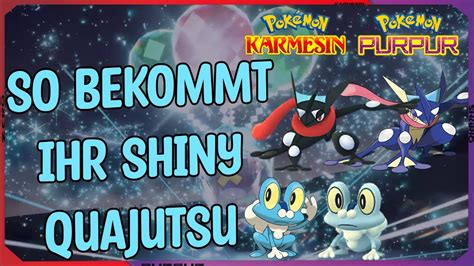 So Bekommt Ihr Shiny Quajutsu In Pokemon Karmesin And Purpur Youtube