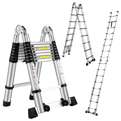 Heavy Duty Telescoping Ladder Aluminum Telescoping Ladder Collapsible