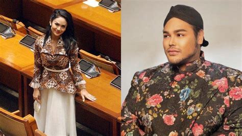 Intip Pesona Cantik Krisdayanti Kenakan Batik Rancangan Ivan Gunawan Saat Ngantor Di Dpr Ri