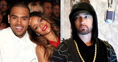 Eminem ‘sides With Chris Brown Over Rihanna Beating In Leaked Song