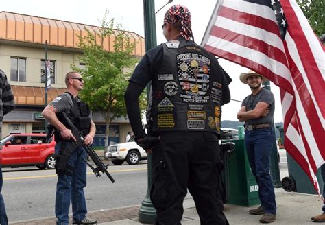 As Protests Spread To Small Town America Militia Groups Respond With