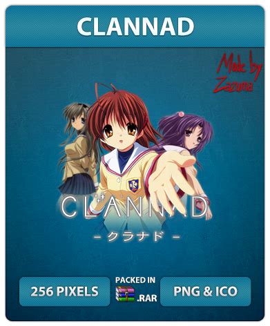 Clannad Anime Icon By Zazuma On DeviantArt