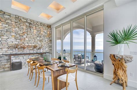 15 Gorgeous Dining Rooms With Stone Walls