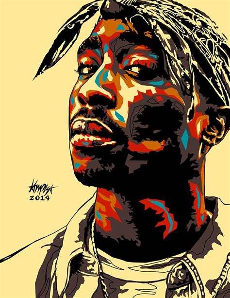 Faces Of The World Batch 1 On Behance Tupac Art 2pac Art Pop Art Face