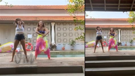 janhvi kapoor crazy danced to cardi b s up with her trainer namrata purohit video dailymotion