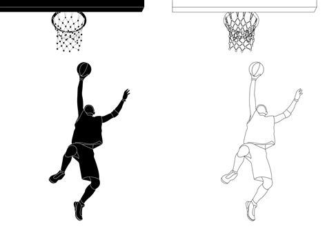 Aggregate 87 Sketch Of Basketball Player Best Ineteachers