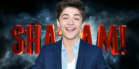 Shazam Star Asher Angel Officially Wraps Filming