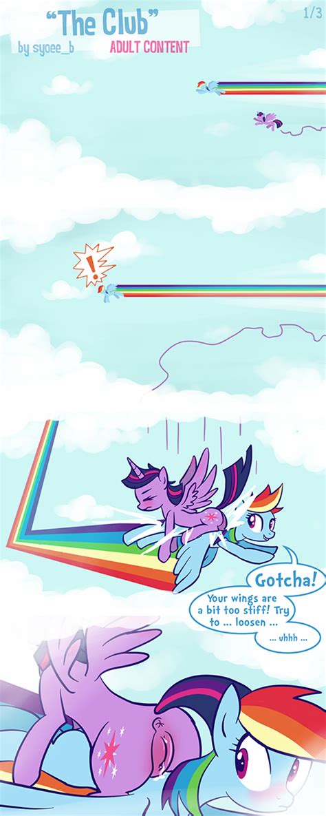 Rule 34 Alicorn Anus Blush Cloud Comic Cutie Mark Dialogue Duo