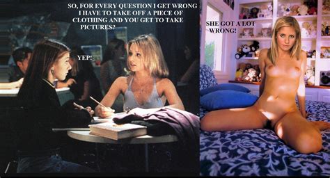Post 859626 Alysonhannigan Buffysummers Buffythevampireslayer Fakes Sarahmichellegellar