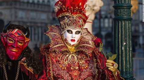 carnival of venice mysterious masks make the celebration
