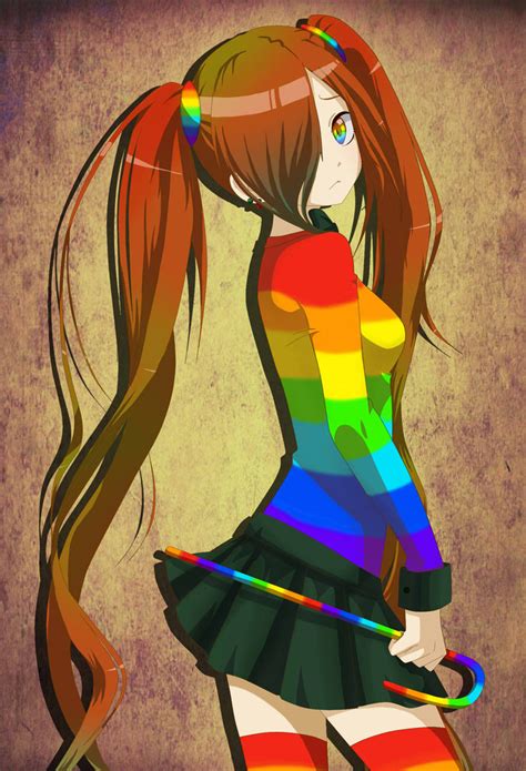 Wandy Sad Rainbow Girl1463695 Zerochan