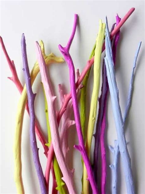 Diy Tree Branches Home Decor Ideas Spring Crafts Crafts Painted