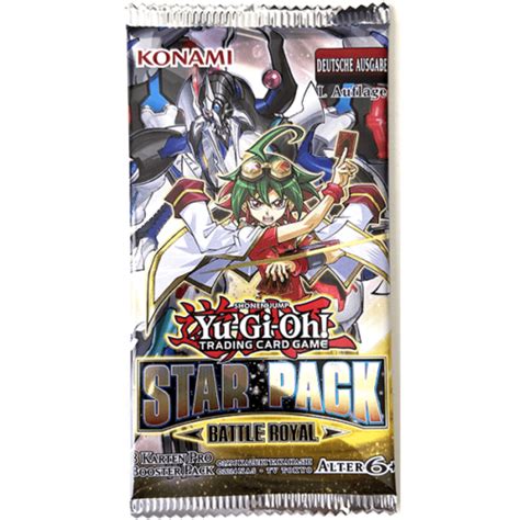 Yu Gi Oh Star Pack Battle Royal Booster 1auflage Deutsch Tradershood