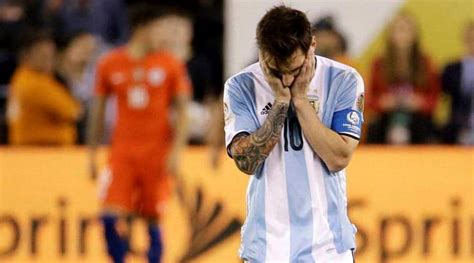 Lionel Messi In Tears After Copa America 2016 Final Loss To Chile
