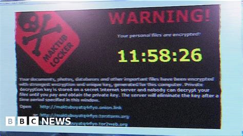 The Dangers Of Ransomware Bbc News