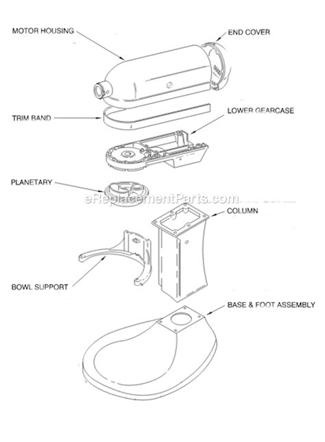 The paddle is coated metal, with a rubber scraper on the side. 32 Kitchenaid Artisan Parts Diagram - Wiring Diagram Database