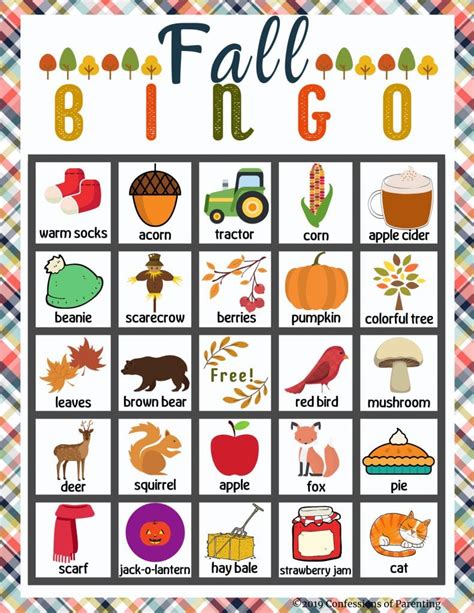Free Printable Vocabulary Bingo Cards