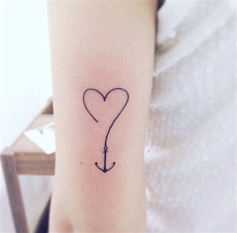 Heart And Anchor Mini Tattoos Small Tattoos Tattoos