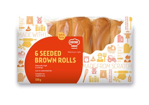 Corner Baker Bread Roll Packaging Proposal On Behance