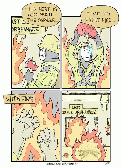 Fighting Fire With Fire Comics