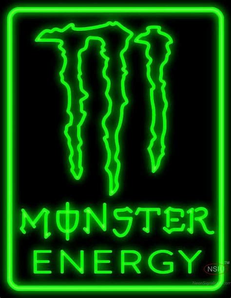 Monster Energy Logo Monster Energy Energy Logo Neon Signs