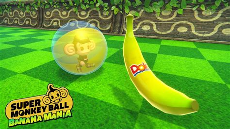 Super Monkey Ball Banana Mania Dole Bananas Mod Youtube