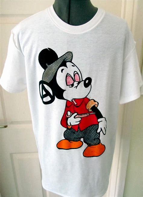 Seditionaries Sex Mickey Mouse Punk Tshirt Adult