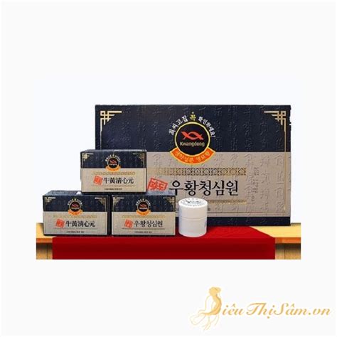 An cung ngưu hoàn hàn quốc. VIÊN CHỐNG ĐỘT QUỴ HÀN QUỐC (HỘP XANH 10 VIÊN)