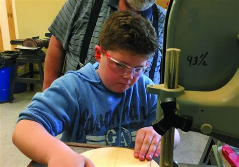 4 H Woodworking Club Working On Final Achievement Projects The