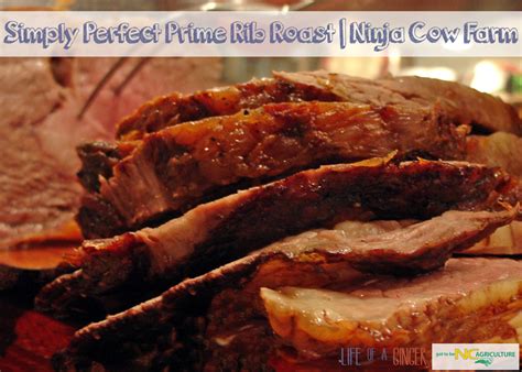 Simply Perfect Prime Rib Roast Ninja Cow Farm