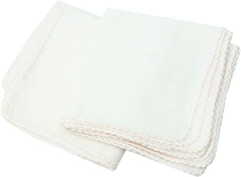 Muslin Face Cloths10 Pieces Cotton Facial Cleansing Muslin Cloths Soft Makeup Remover Wipes