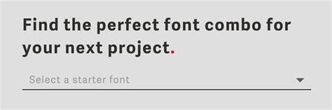 Type Genius Generates Useful Font Pairings Typography Font Combo