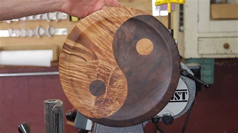 How To Make A Segmented Yin Yang Platter Diy Woodturning Projects