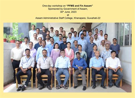 One Day Workshop On “pfms And Fin Assam” Was Held On 30th June 2023