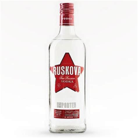 Ruskova Vodka Russian 750ml — Atozbev