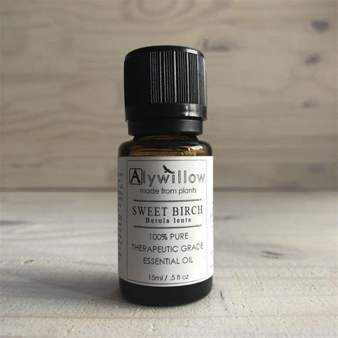 Birch Sweet Essential Oil Alywillow