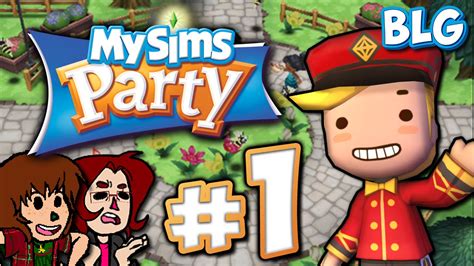 Mysims Party Gameplay Wii Part 1 Rise Of Blugrpi Youtube